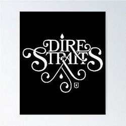 Alchemy: Dire Straits Live Guitar Poster