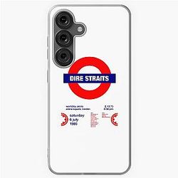 No 205 MY Dire Straits Poster Concert Long Tee Samsung Galaxy Soft Case
