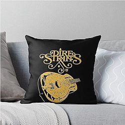 DIRE STRAITS Throw Pillow