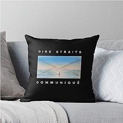 Dire Straits Communique Throw Pillow