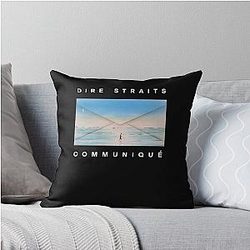 Dire Straits Communiqué Throw Pillow