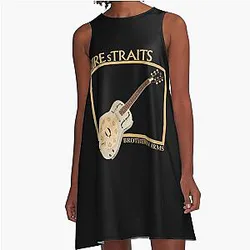 Dire Straits A-Line Dress