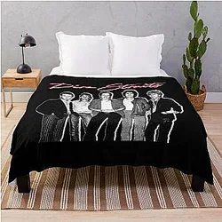Dire Straits Art Throw Blanket
