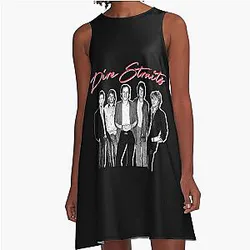 Dire Straits A-Line Dress