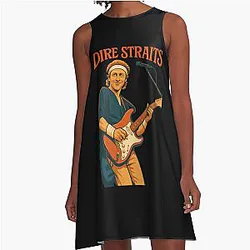 Dire Straits A-Line Dress
