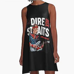 Dire Straits A-Line Dress