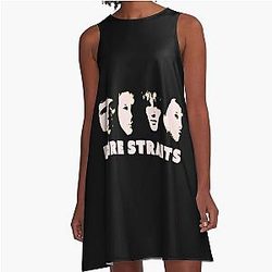 Dire Straits A-Line Dress
