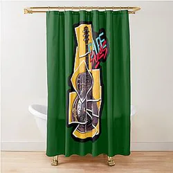 OBRA DE MÚSICA DE DIRE STRAITS 3 Shower Curtain