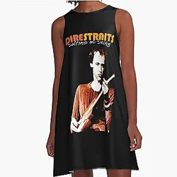 Dire Straits A-Line Dress