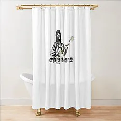 The Dire Straits Band Shower Curtain
