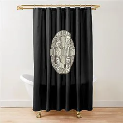 The Dire Straits Band Shower Curtain