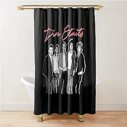 Dire Strait Shower Curtain