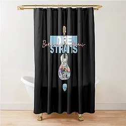 Dire Straits Shower Curtain
