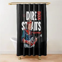 Dire Straits Shower Curtain