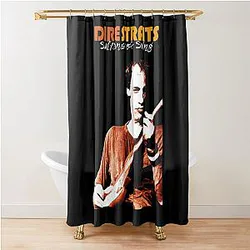 Dire Straits Shower Curtain
