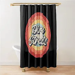 Dire Straits Art Shower Curtain