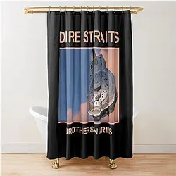 Dire Straits Shower Curtain