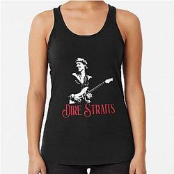 Rock band Dire Straits Limited Edition Perfect Gift Racerback Tank Top