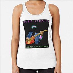Dire Straits Collection Logo Racerback Tank Top