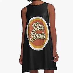 Dire Straits Ay A Line Dress
