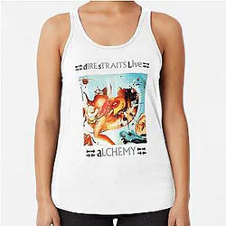 Dire Straits Racerback Tank Top