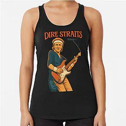 Dire Straits Racerback Tank Top