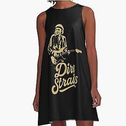 Dire Straits A-Line Dress