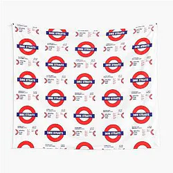 No 205 MY Dire Straits Poster Long Sleeve T-Shirt Tapestry