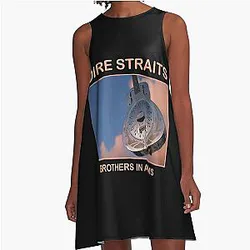 Dire Straits A-Line Dress