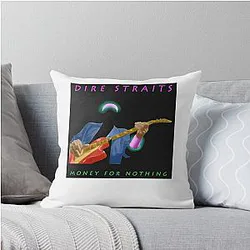 Dire Straits Collection Throw Pillow
