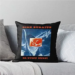 Dire Straits Throw Pillow