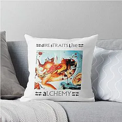 Dire Straits Throw Pillow