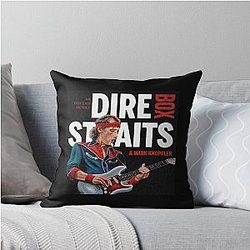 Dire Straits Throw Pillow