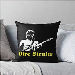 Dire Straits Throw Pillow