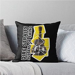 Dire Straits Throw Pillow