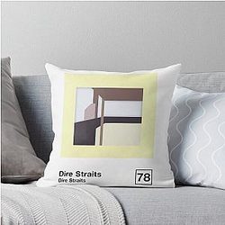 Dire Straits Art Pillow