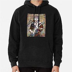 Guitarra Red Pullover Hoodie Dire Straits
