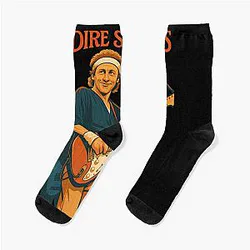 Dire Straits Art Socks