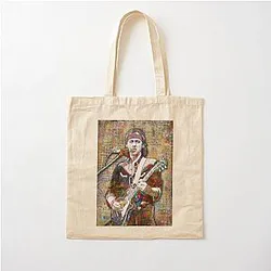 Guitarra Red Dire Straits Cotton Tote Bag
