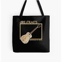 Dire Straits All Over Print Tote Bag
