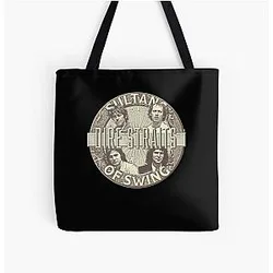 The Dire Straits Band All Over Print Tote Bag