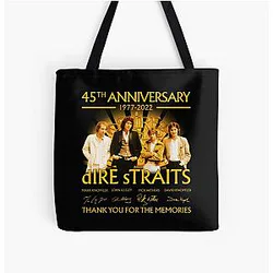 Dire Straits Art Tote Bag