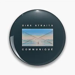 Dire Straits Communique Pin