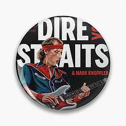 Dire Straits Art Pin