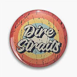Dire Straits Art Pin