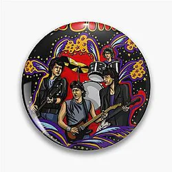 Dire Straits Art Pin