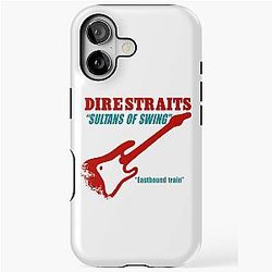 Dire Straits Cool Rock Band Tee iPhone Case