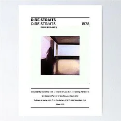 Dire Straits Album Poster