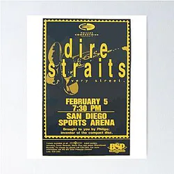 The Hidden Mystery Behind Dire Straits Posters