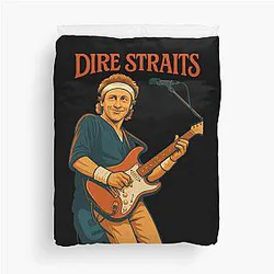 Dire Straits Duvet Cover